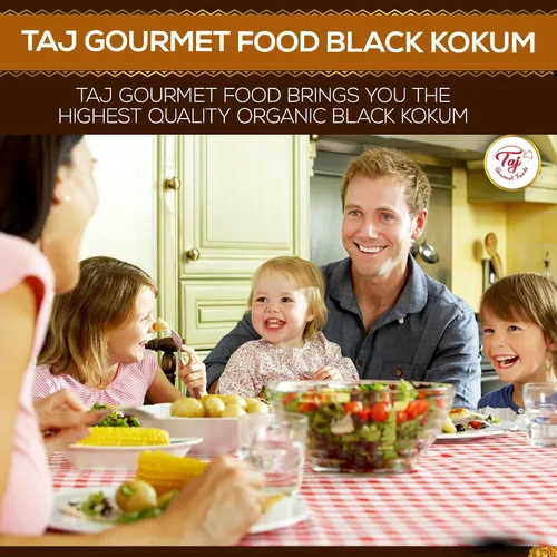 Vista 5 de TAJ Premium Indian Black Kokum (Mangostán Silvestre), (seco, 7 oz (nuevo))