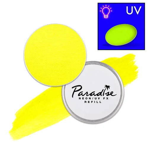 Vista 101 de Mehron Makeup Paradise Makeup AQ - Tamaño de recambio Escenario y Cine, pintura facial y corporal, belleza, cosplay, Halloween, pintura facial