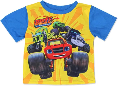 Vista 3 de Blaze and The Monster Machines - Pijamas para niños pequeños (2 piezas)