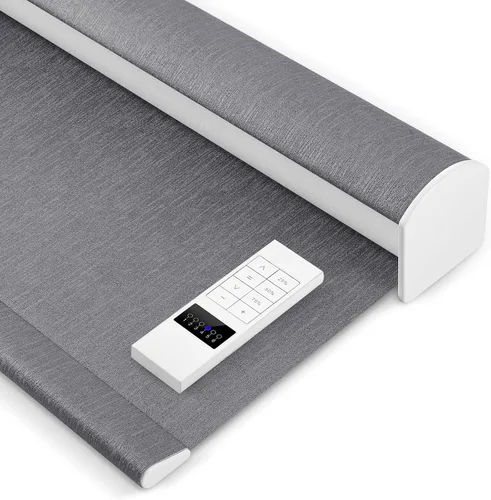 Vista 31 de Zshine Persianas opacas motorizadas con ancho personalizado (23-95 pulgadas), persianas enrollables inalámbricas y recargables con control remoto