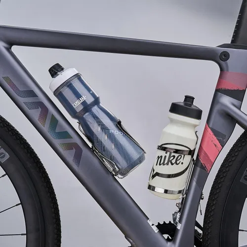Vista 6 de Corki Cycles - Soporte para botella de agua de aleación de aluminio para bicicleta de entrada derecha e izquierda, para bicicletas de carretera