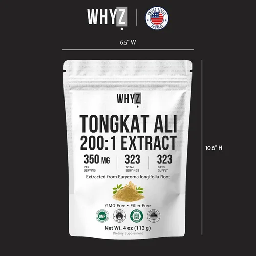 Vista 7 de WHYZ Tongkat Ali Extracto en polvo, 200:1 Longjack, Eurycoma longifolia, 4