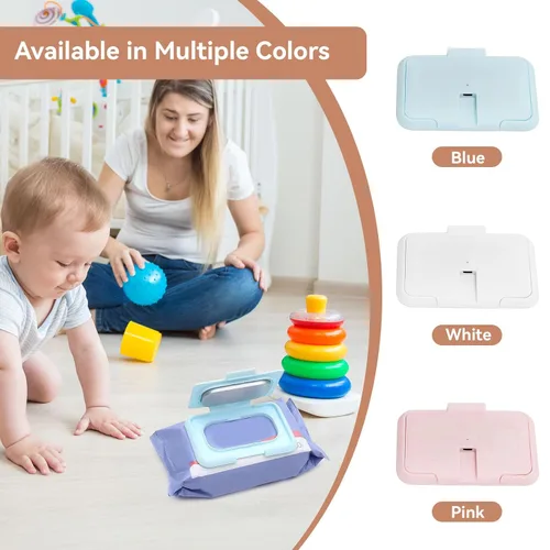 Vista 9 de Calentador de toallitas para bebés, temperatura constante de calentamiento uniforme, calentador portátil de toallitas húmedas USB para bebés