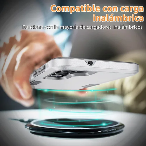 Vista 7 de SPIDERCASE Funda diseñada para Samsung Galaxy S23, [protección contra caídas de grado militar de 10 pies], paquete de 2
