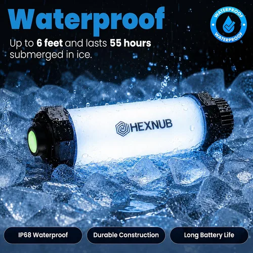Vista 2 de HEXNUB Cooler Box Light Waterproof Rechargeable LED for YETI RTIC and ORCA