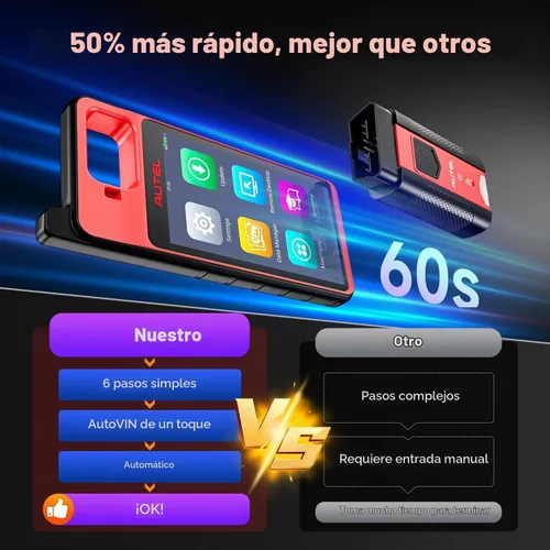 Vista 2 de Autel Escáner MaxiIM KM100 (X) OBD2 Herramienta de escaneo, Lite IM508S PRO