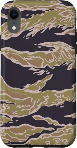 Vista 25 de US Army Tiger Stripe Camo Vietnam Special Forces Camouflage Case para iPhone 17