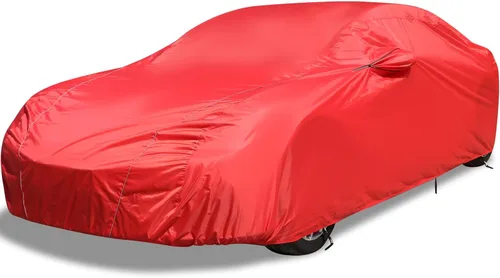 Vista 9 de Coverado - Funda impermeable para coche Hatchback para todo tipo de clima, cubiertas exteriores completas, protección contra nieve, viento y rayos