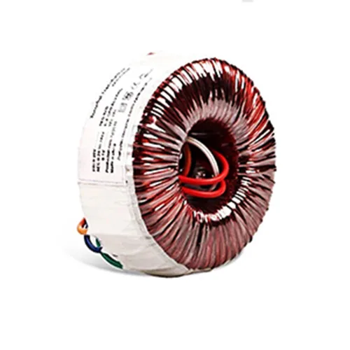 Vista 2 de ATO Transformador toroidal de 120VA para amplificador de audio, monofásico, 110V a 2 * 6V, transformadores toroidales de potencia, para control