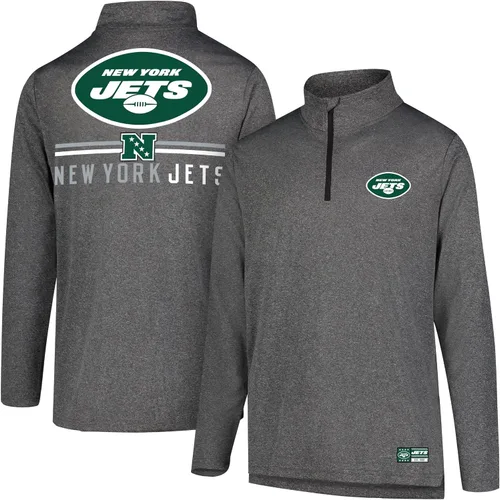 Vista 33 de Ultra Game Men's NFL Official Super Soft Quarter Zip Long Sleeve T-Shirt