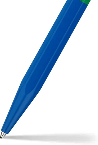 Vista 2 de Caran D'Ache Bolígrafo unisex Paul Smith 850 Collection - Bolígrafo de color cobalto y esmeralda, tamaño 5.051 in, con referencia de caja de regalo