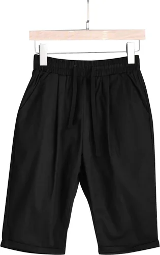 Vista 3 de AMDBEL Bermudas para mujer, de verano, suave, de manga corta, pantalones cortos a juego para descansar
