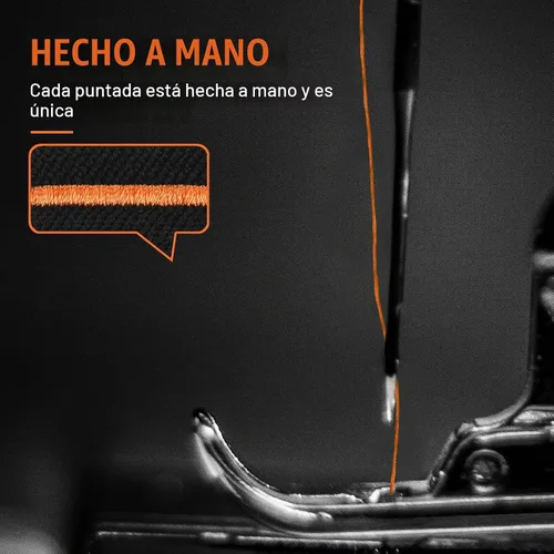 Vista 2 de Banda elástica de nailon para banda de liberación rápida de 0.866 in y 01-Negro Naranja