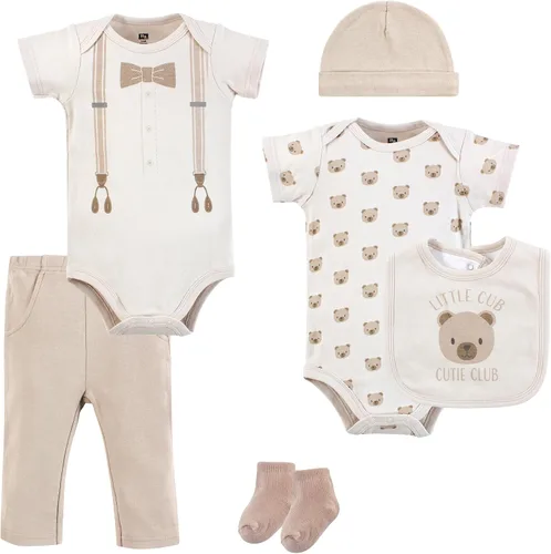 Vista 46 de Hudson Baby Juego de canastilla de algodón unisex para bebé Arcos de ballet Bunny