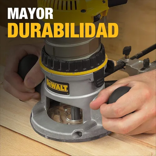 Vista 5 de Rebajadora de base fija de 1 3/4 DEWALT DW616