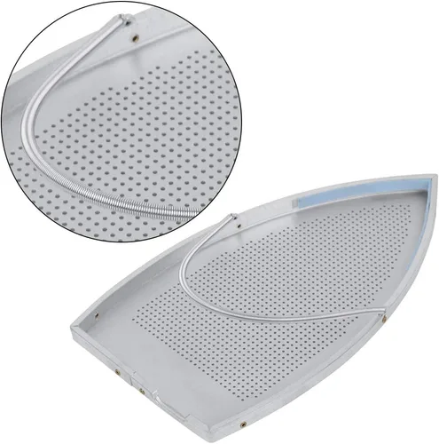 Vista 3 de Iron Shoe Cover - Protector universal antiadherente para placa de hierro, aluminio, plata, 9.1 x 4.8 in
