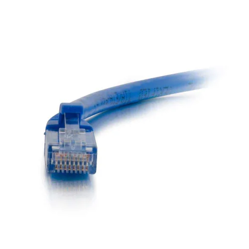Vista 3 de C2G/Cables to Go 29002 Cables de Red Cat6 Sin Enganches Sin Blindaje (UTP), Paquete de 25, Azul (3 Pies, 0.91 Metros)