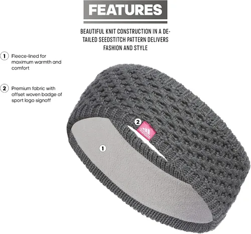 Vista 2 de adidas Diadema de punto Crestline para mujer