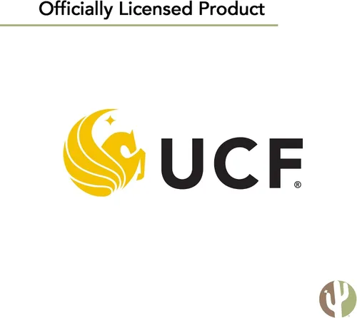 Vista 6 de Desert Cactus Bandera de la Universidad de Florida Central para interiores y exteriores, 100% poliéster, bandera universitaria, 3 x 5 pies Golden