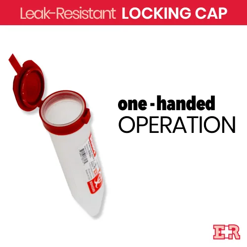 Vista 4 de Ever Ready First Aid Porta Sharps - Contenedor portátil para objetos punzantes con mecanismo de bloqueo