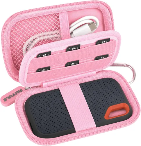 Vista 10 de PAIYULE Funda de disco duro para SSD portátil SanDisk Extreme y Extreme PRO Negro