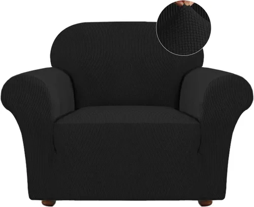 Vista 38 de Turquoize Funda elástica para silla reclinable, funda para sofá reclinable, funda de sofá de 1 pieza con bolsillo lateral, funda protectora
