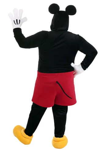 Vista 2 de Disfraz Deluxe de Mickey Mouse Talla Plus de Disney Multicolor
