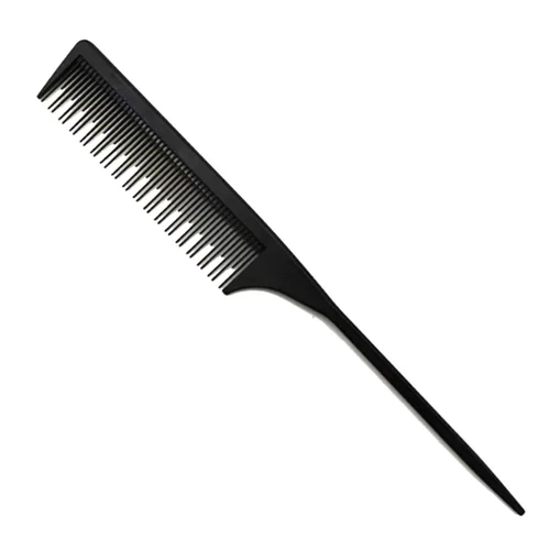 Vista 7 de 3 Peine para peinar, peine de cola para el cepillin para cabello fino y normal, peine de pelo para mujeres y hombres, 22.23 cm