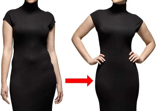 Vista 4 de VENDAU Faja moldeadora para mujer con control de abdomen, moldeador de cuerpo para mujer, moldeador de cintura, faja moldeadora de estómago debajo