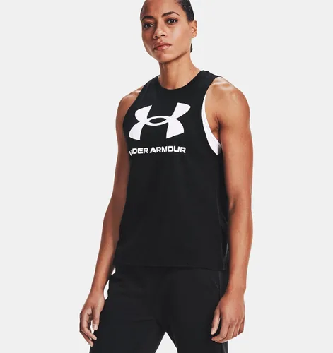 Vista 3 de Camiseta sin mangas con estampado deportivo en vivo para mujer
