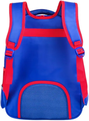 Vista 6 de FENGJINRUHUA Lindo juego de rol de dibujos animados escuela primaria mochila niños cómic niños niñas mochila, Q-azul marino, Mochila escolar