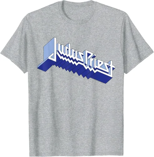 Vista 7 de Judas Priest - Camiseta con logotipo de Defender, Negro