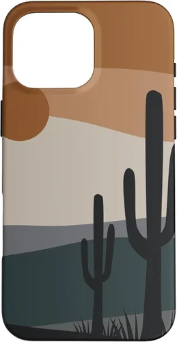 Vista 19 de Cute Desert Cactus Terracotta Southwestern Aesthetic Boho Case for iPhone 17