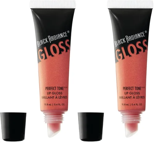 Vista 9 de Black Radiance Perfect Tone Lip Gloss, Caramel Kiss, 0.4 onzas