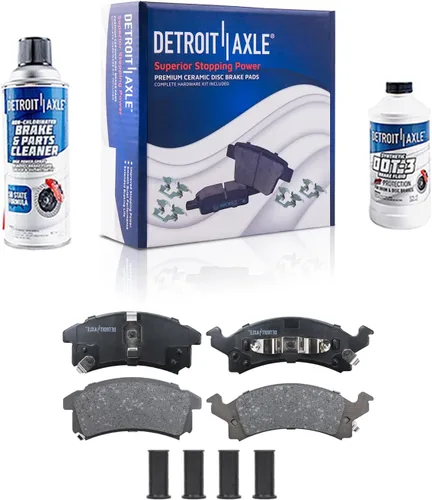 Vista 14 de Detroit Axle - Pastillas de Freno Delantero para Nissan Altima Maxima Sentra 350Z Cube Juke Versa INFINITI G35 I30 I35 Suzuki SX4 Crossover