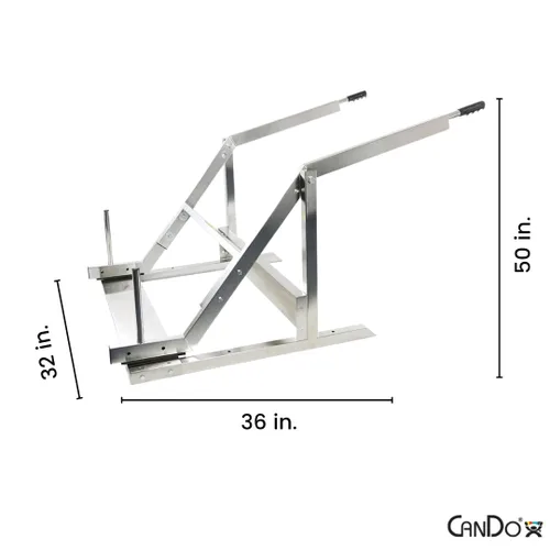 Vista 4 de CanDo Rickshaw - Sistema de rehabilitación en silla de ruedas que proporciona terapia física sentada, entrenamiento de fuerza, ejercicio, fitness