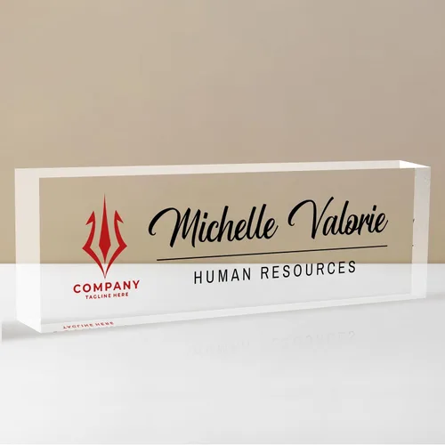 Vista 20 de Placa de nombre personalizada para escritorio, placa de nombre de escritorio personalizada, placa de nombre acrílica, accesorios de escritorio