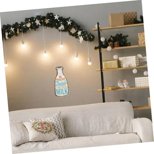Vista 5 de OSALADI 1 pieza de luces decorativas delicado colgante de pared restaurante colgante decoración artesanal brillante escena de pared colgante