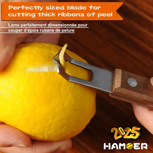 Vista 7 de Lemon Zester & Channel Knife 2Tools para cócteles con caja