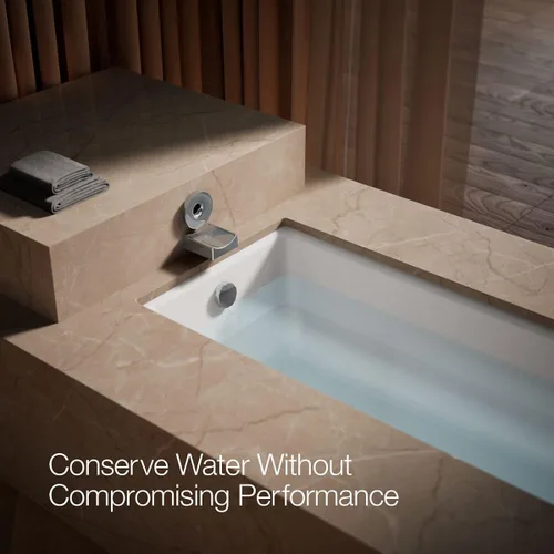 Vista 9 de KOHLER, 393509 - Llenador de baño para montaje en techo, cromado pulido, 0,5