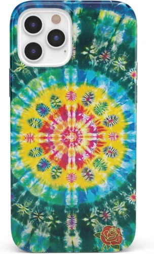 Vista 42 de Funda Casely para iPhone 11 Pro Max Arte del Caos Calavera de Grateful Dead Diseño Clásico Ultra Delgado