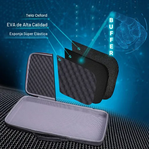 Vista 4 de XANAD - Funda para controlador Numark Mixtrack Platinum FX/Mixtrack Pro FX DJ