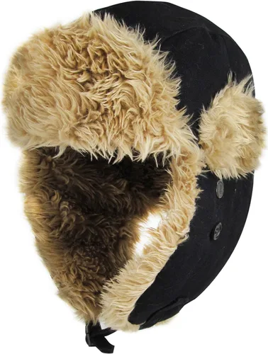 Vista 19 de Wool Blend Aviator Trapper hat Trooper Ear Flaps Ushanka Eskimo Russian Warm Winter Cold 1. Mezcla de lana de oliva