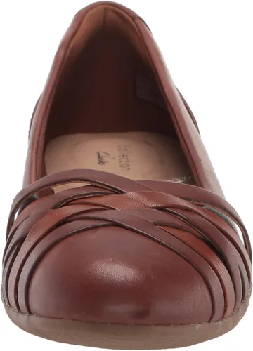 Vista 2 de Clarks Zapatos planos de ballet Sara Clover para mujer