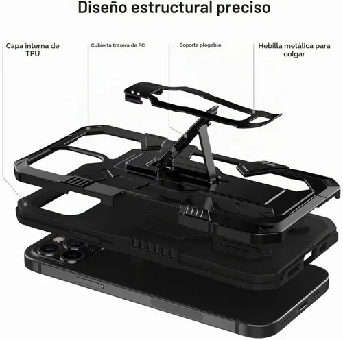 Vista 6 de Funda compatible con Samsung Galaxy Note 20 5G, con protector de pantalla de vidrio templado y clip para cinturón, cuerpo completo, resistente, a