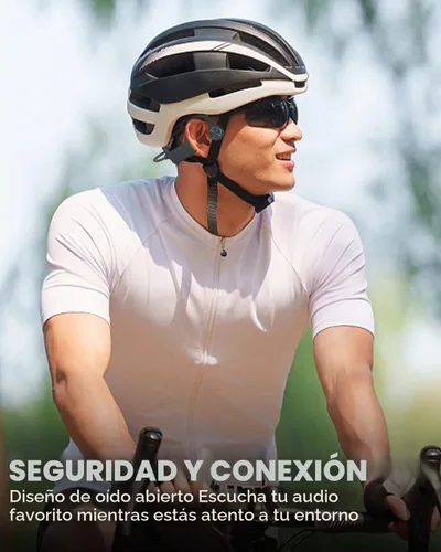 Vista 4 de MONODEAL Auriculares de conducción ósea Bluetooth IPX5 impermeables