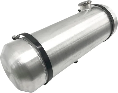 Vista 16 de JSD tanque de gas de 4 galones con llenado final de 8" x 20" de aluminio laminado con salida de llenado final de 1/4 NPT