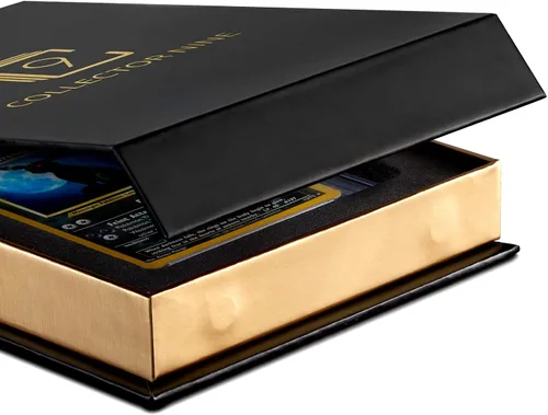 Vista 4 de Estuche de regalo con tapa magnética para PSA/CGC Soporte para caja de envío de losa de almacenamiento de tarjetas graduadas