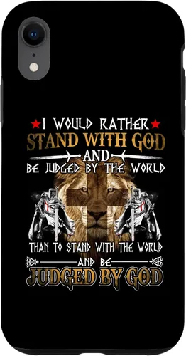 Vista 25 de I Would Rather Stand with God Knight Templar Case for iPhone 17