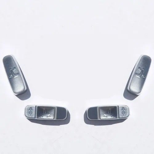 Vista 6 de YIWANG 4 piezas de accesorios de cubierta de botón de ajuste de asiento para Land Rover Range Rover Sport, Evoque, RangeRover Vogue 2016-2019